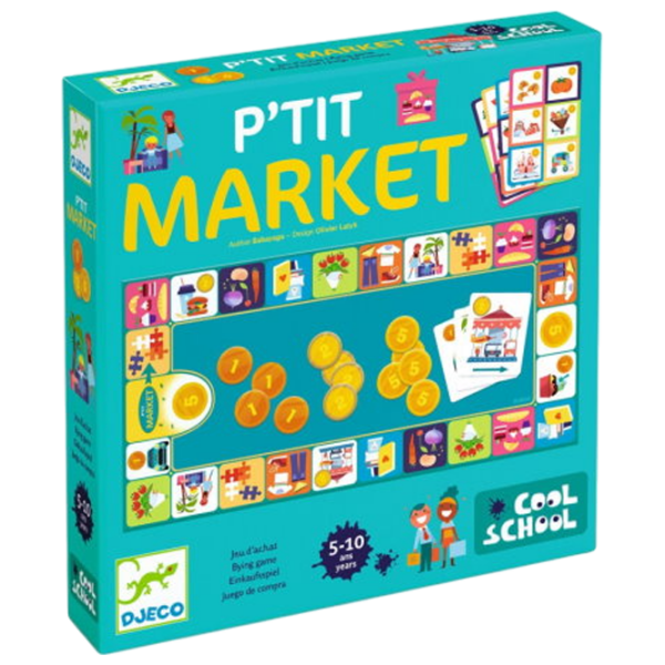 Joc de masă Djeco P`tit market Strategie, 5+ photo 1