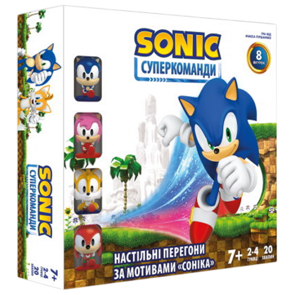 Настольная игра Geekach Games Sonic Super Teams Стратегия, 7+