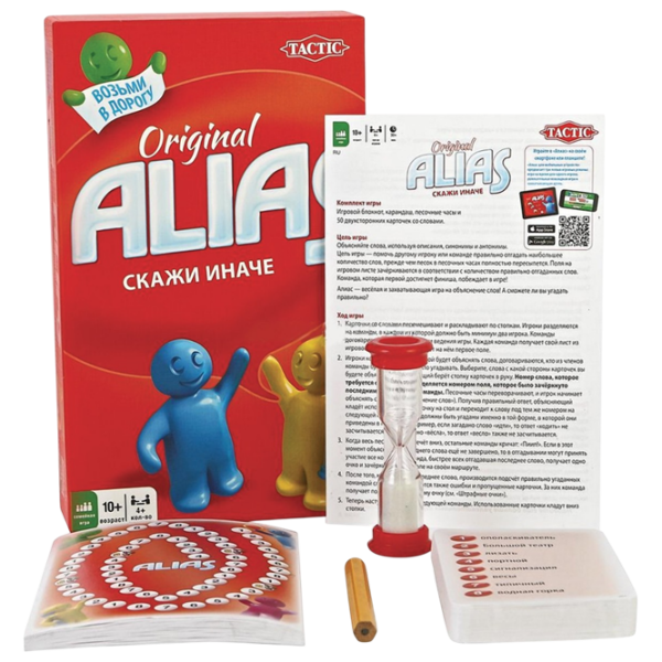 Joc de masă Tactic Alias travel Carti de joc, 10+