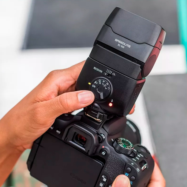 Вспышка Canon Speedlite EL-100 Металл / Черный photo 4