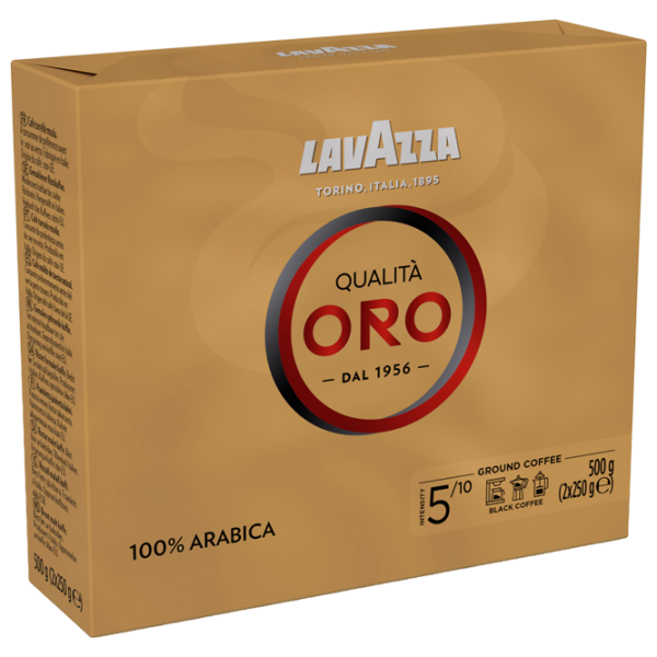 Набор кофе LAVAZZA Qualita Oro 500 г Молотый photo 2