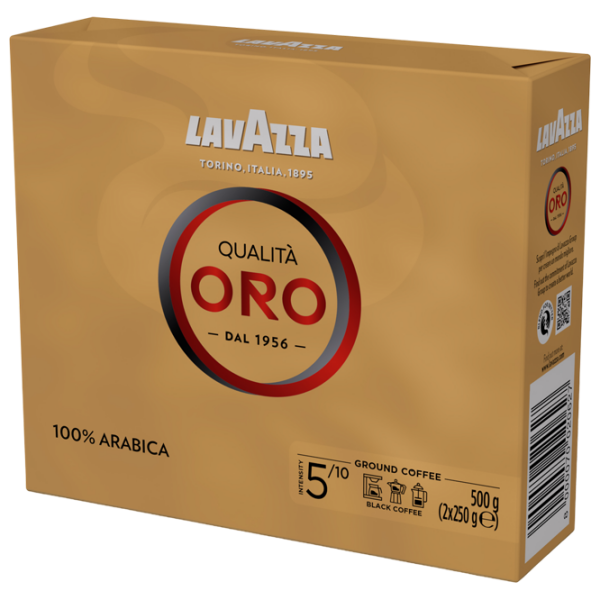Набор кофе LAVAZZA Qualita Oro 500 г Молотый photo 3