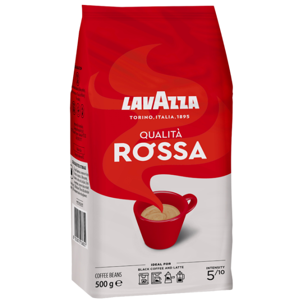 Кофе LAVAZZA Qualità Rossa 500 г В зёрнах photo 1