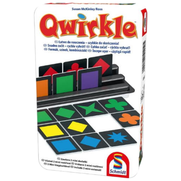 Настольная игра Schimdt Qwirkle Metal Box Для вечеринок, 6+ photo 2