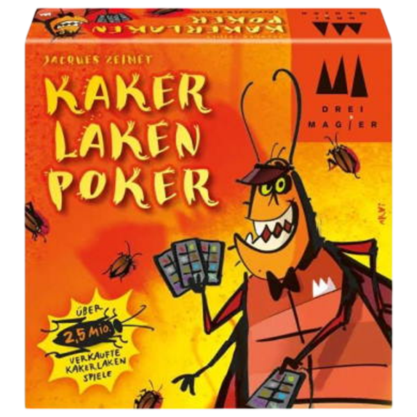 Joc de masă Drei Magier Spiele Cockroach Poker Poker, 8+
