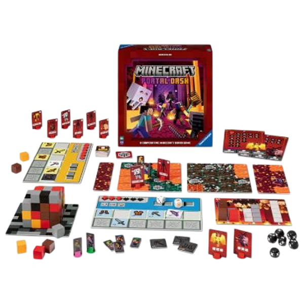 Joc de masă Ravensburger Minecraft: Portal Dash Strategie, 10+ photo 2