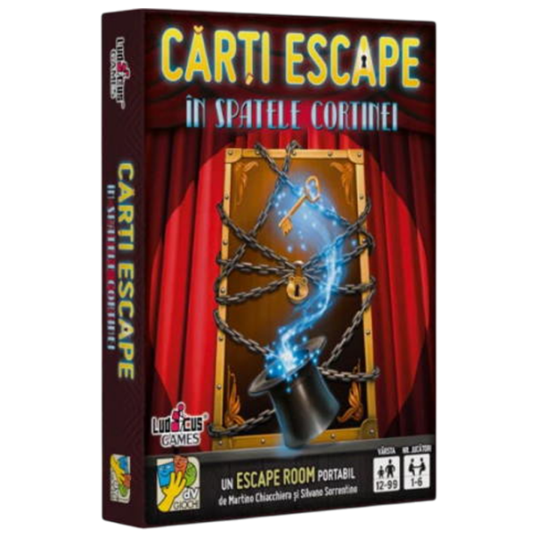 Настольная игра Ludicus Games Deckscape: Behind the Curtain Квест, 12+ photo 1
