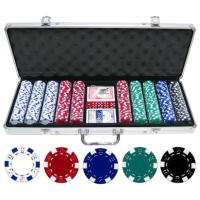 Joc de masă International Toys Trading LTD Poker Set Poker, 18+