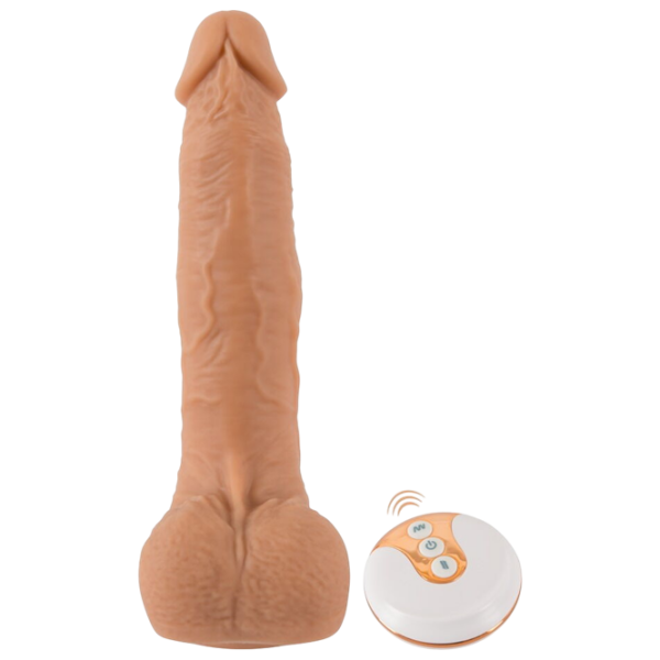 Вибратор You2Toys Natural Thrusting Vibe Бежевый  photo 1