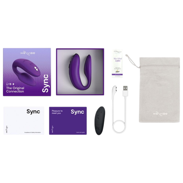 Vibrator We-Vibe Sync 2 Purple  photo 11