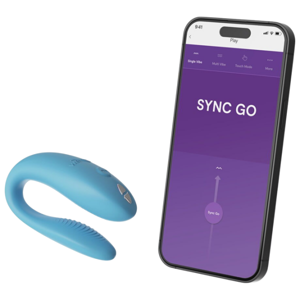 Vibrator We-Vibe Sync Go Blue  photo 4