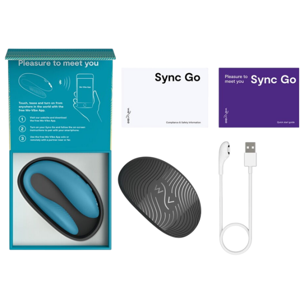Vibrator We-Vibe Sync Go Blue  photo 9