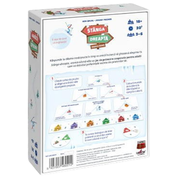 Настольная игра Ludicus Games Left Right Dilemma Для вечеринок, 18+ photo 3