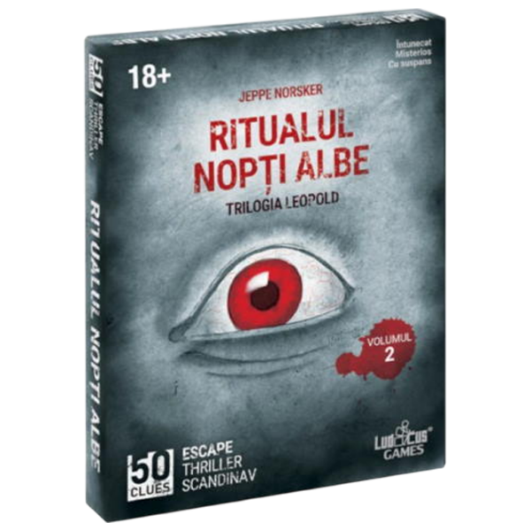 Настольная игра Ludicus Games 50 Clues: White Sleep Логическая игра, 18+ photo 1