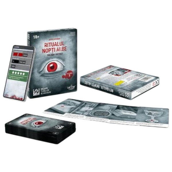 Настольная игра Ludicus Games 50 Clues: White Sleep Логическая игра, 18+ photo 2
