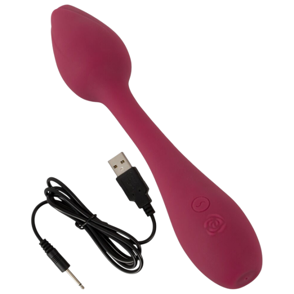 Вибратор Rosenrot Bendable G-Spot Красный  photo 8