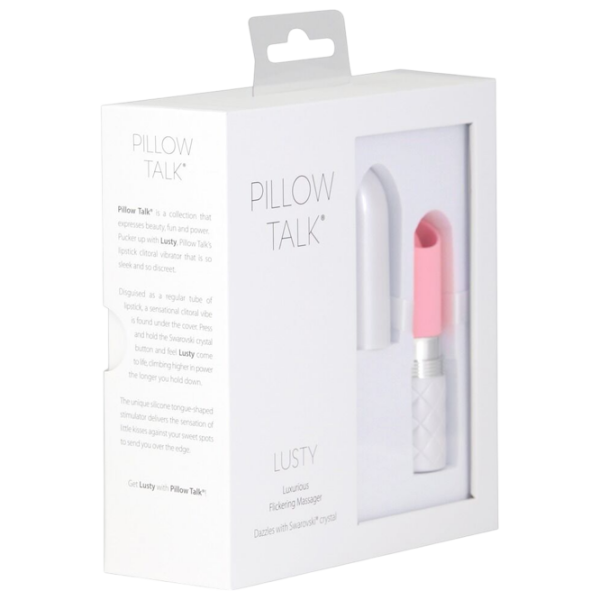 Вибратор Pillow Talk Lusty Белый  photo 6