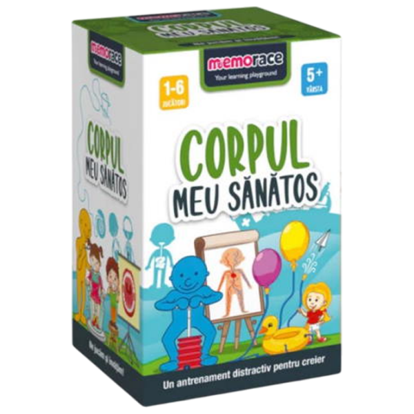 Развивающий набор Memorace My healthy body  Развитие, 5+
