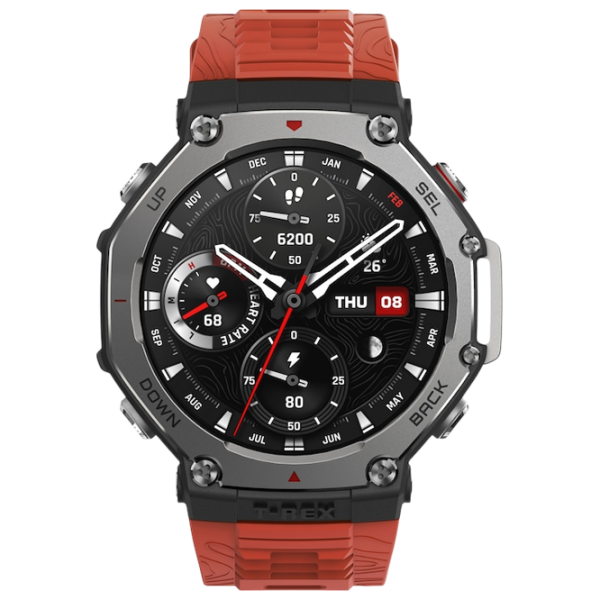 Умные часы Amazfit T-Rex 3 Черный 1.5" | | Нержавеющая сталь/Силикон| W2322GL1N photo 2