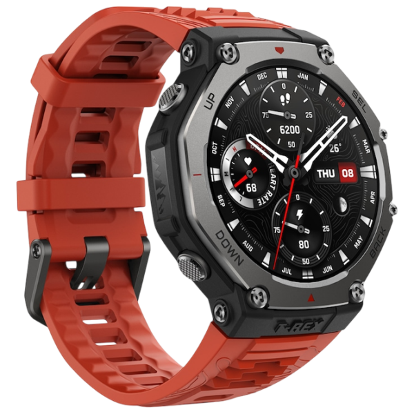 Умные часы Amazfit T-Rex 3 Черный 1.5" | | Нержавеющая сталь/Силикон| W2322GL1N photo 3