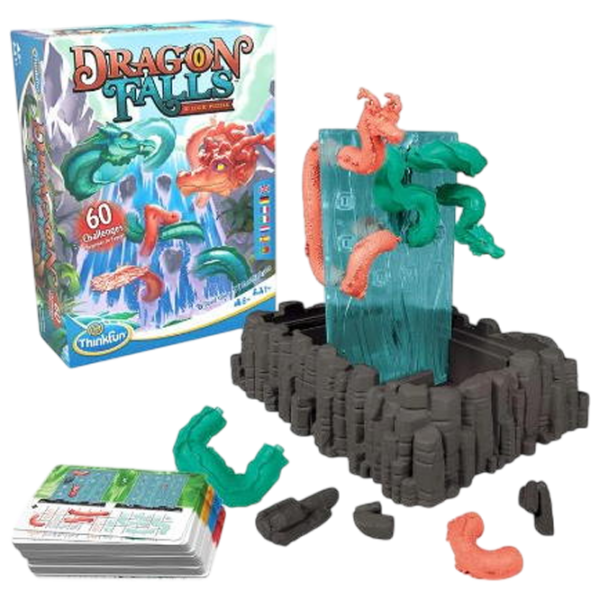 Joc de masă Thinkfun Dragon Falls Joc de logică, 8+ photo 2