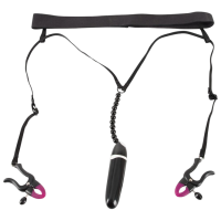 Зажим на половые губы Bad Kitty Spreader String Черный 