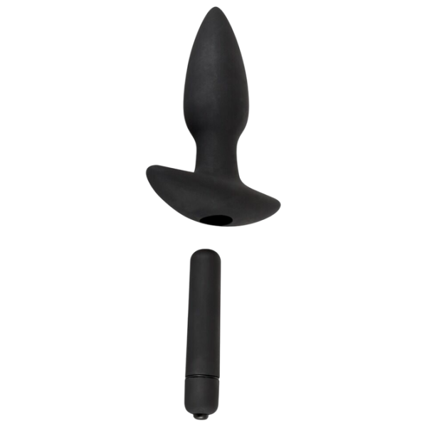 Вибратор Black Velvets Kit Anal Черный  photo 2