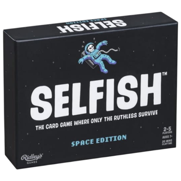 Joc de masă Ridley's Games Selfish: Space Edition Pentru petreceri, 7+ photo 1