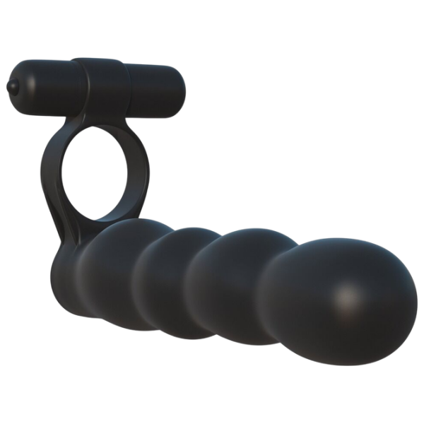 Вибратор Fantasy C-Ringz Posable Partner Double Penetrator Черный  photo 1