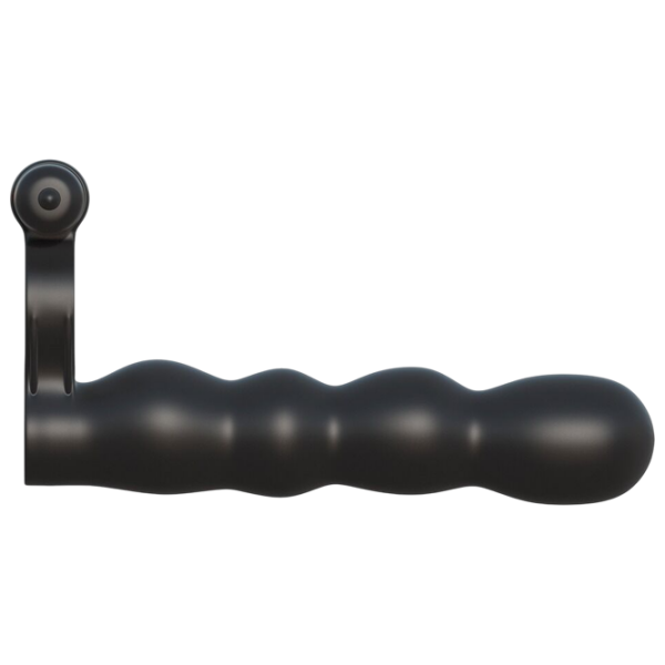 Вибратор Fantasy C-Ringz Posable Partner Double Penetrator Черный  photo 2
