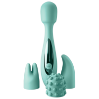 Вибростимулятор JimmyJane Canna 3in1 Аквамариновый 