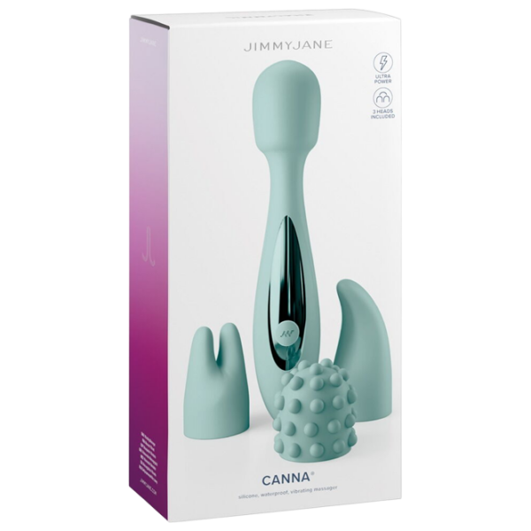 Vibrostimulator JimmyJane Canna 3in1 Turquoise  photo 5