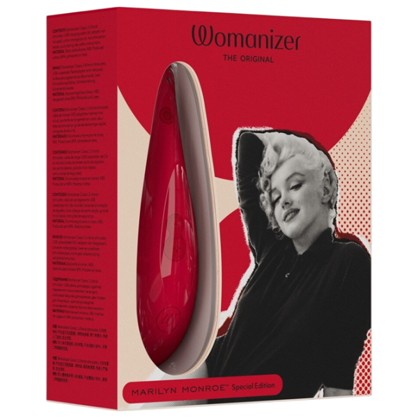 Вибростимулятор Womanizer Marilyn Monroe Special Edition Красный  photo 6