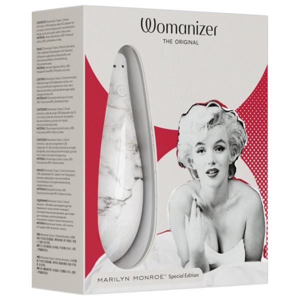 Вибростимулятор Womanizer Marilyn Monroe Special Edition Белый  photo 6