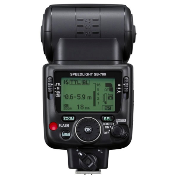Вспышка Nikon SB-700 AF TTL Металл / Черный photo 3