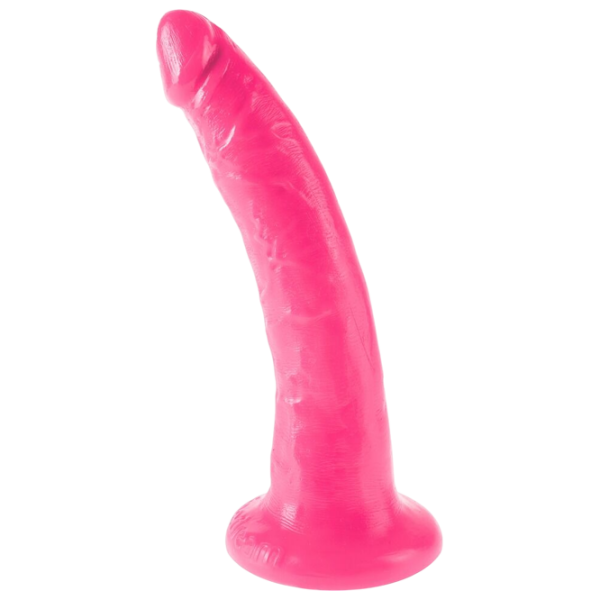 Dildo Dillio 7 " slim (19.9 cm) Pink  photo 1