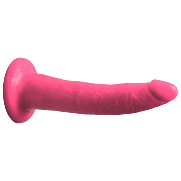 Dildo Dillio 7 " slim (19.9 cm) Pink  photo 2