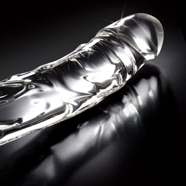 Дилдо Icicles No.62 (18 см) Прозрачный  photo 4