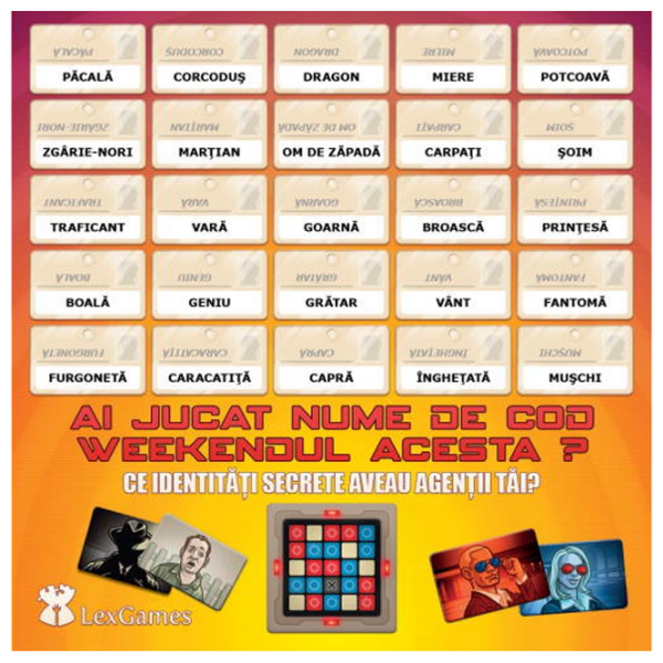Joc de masă Lex Games Codenames Pentru petreceri, 14+ photo 2
