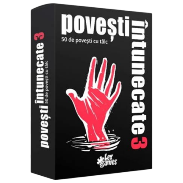 Joc de masă Lex Games Black Stories 3 Pentru petreceri, 12+