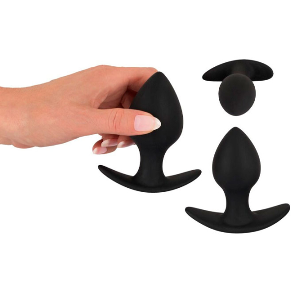 Анальная игрушка Black Velvets Anal Trainer Set Черный  photo 6