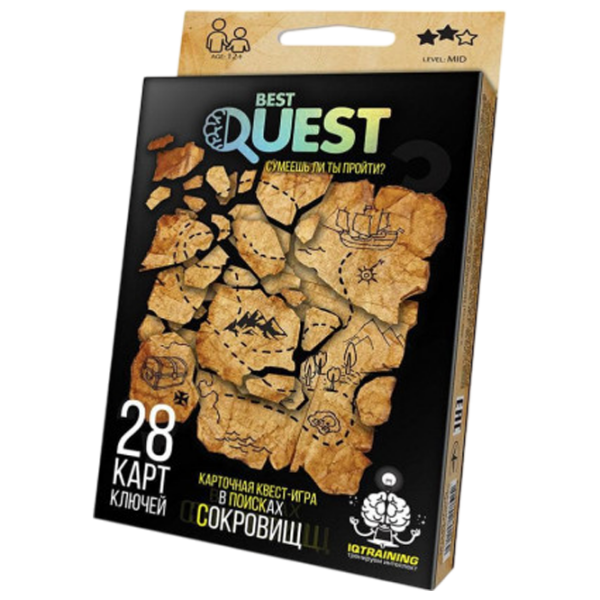Joc de masă Danko Toys Quest 4 in 1 Quest, 12+ photo 3