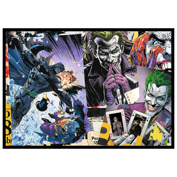 Puzzle Trefl Batman in action (13310) Numărul de piese: 1000, Vârsta recomandată: 11+ photo 4