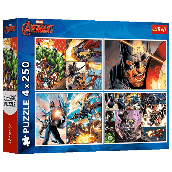Puzzle Trefl Heroic days (13309) Количество деталей: 1000, Рекомендуемый возраст: 8+ photo 1