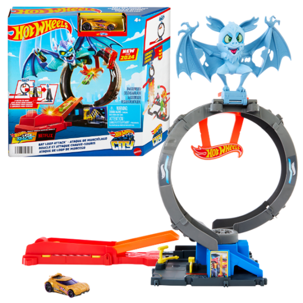 Pistă auto Hot Wheels Atacul liliacului HTN78 Blue
Multicolor  photo 2