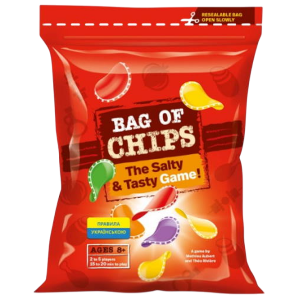 Настольная игра Geekach Games Bag of Chips Игральные карты, 8+