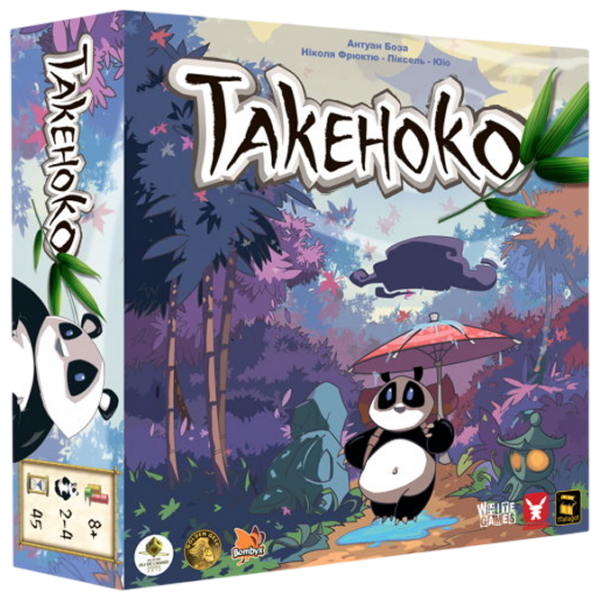 Joc de masă Geekach Games Takenoko Strategie, 8+ photo 1