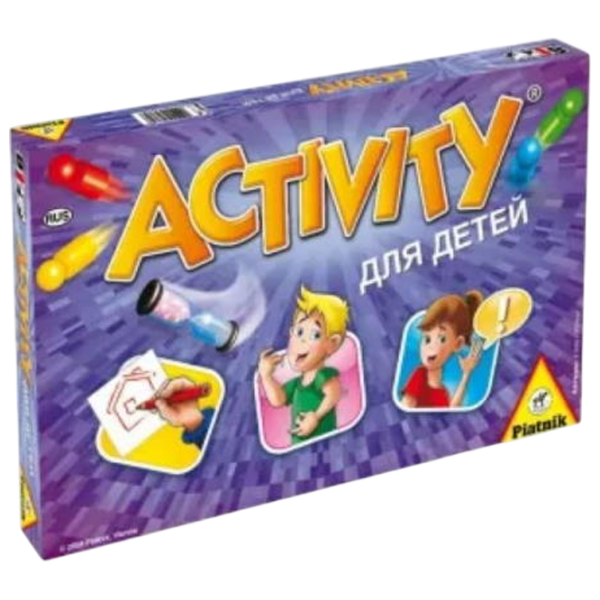 Настольная игра Piatnik Activity Junior Развитие, 8+ photo 1