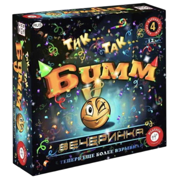 Настольная игра Piatnik Tick Tack Bumm Patry Edition Для вечеринок, 12+ photo 1