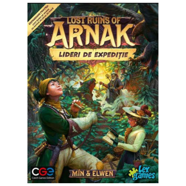 Joc de masă Lex Games Lost Ruins of Arnak: Expedition Leaders Joc de logică, 12+